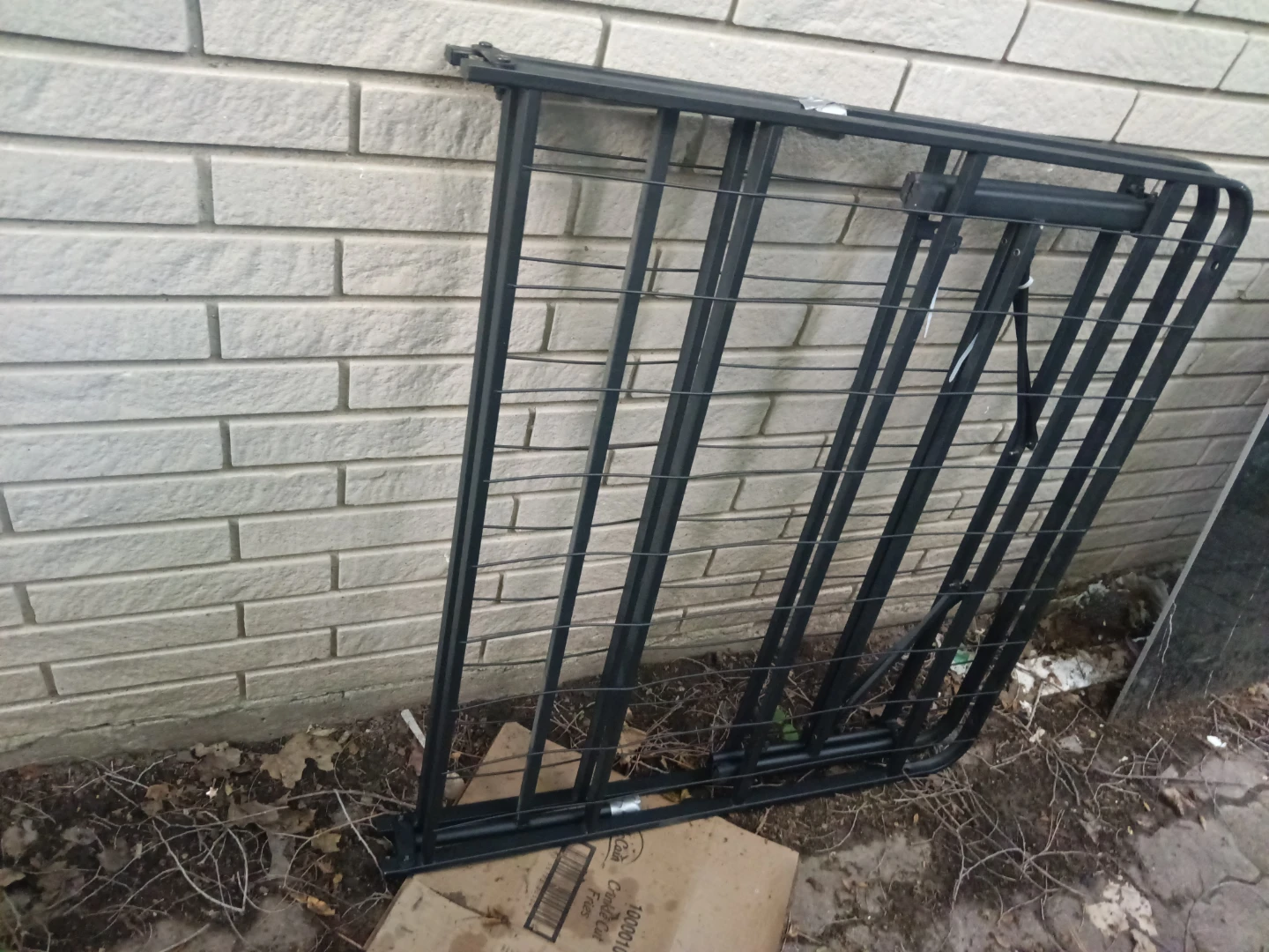 Black Metal Bed Frame