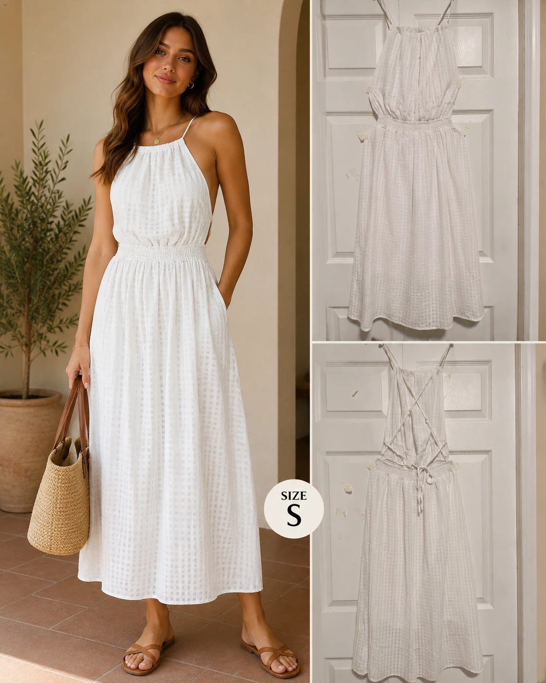 White Sundress Size S