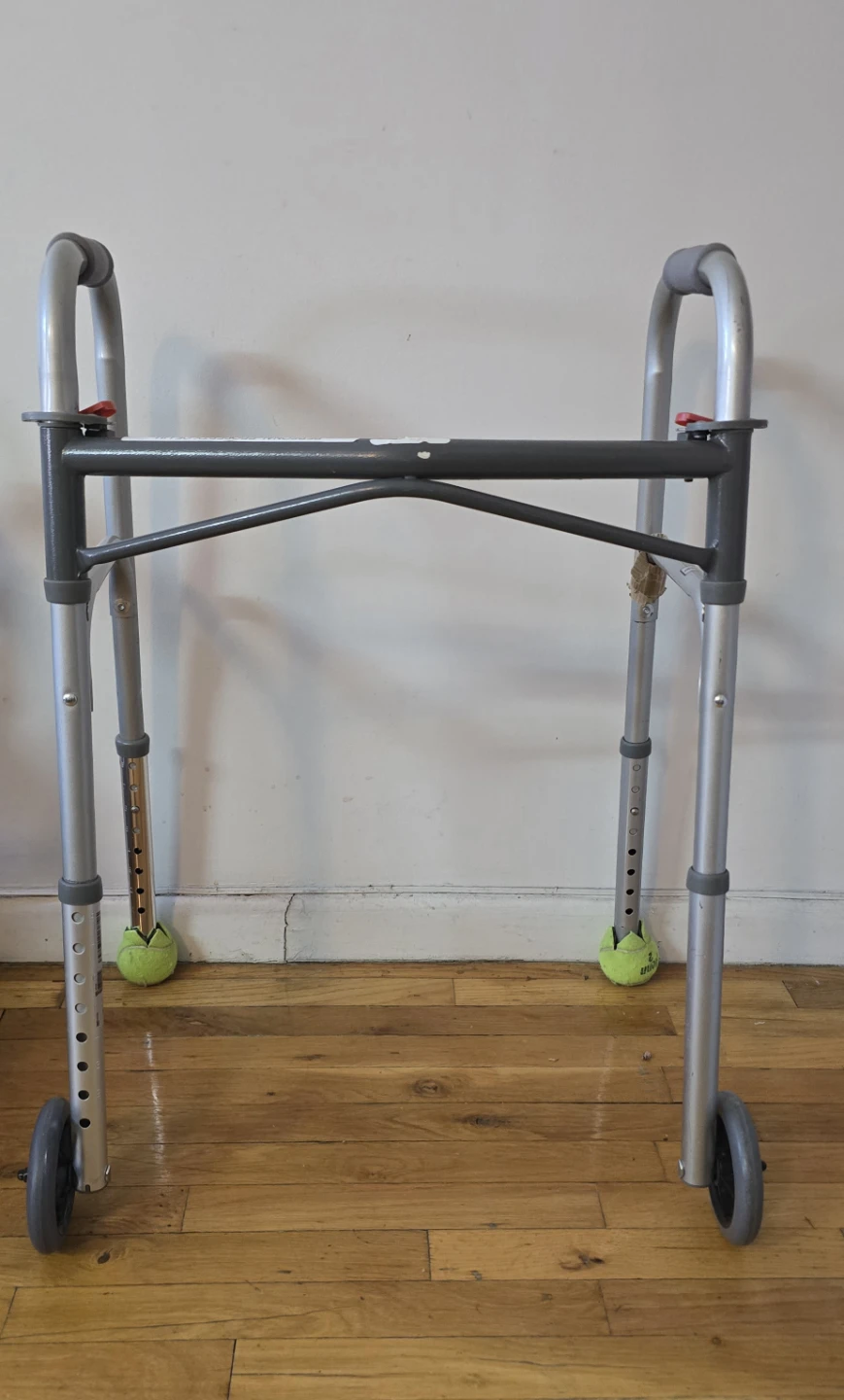 Folding Walker with Wheels - photo 2