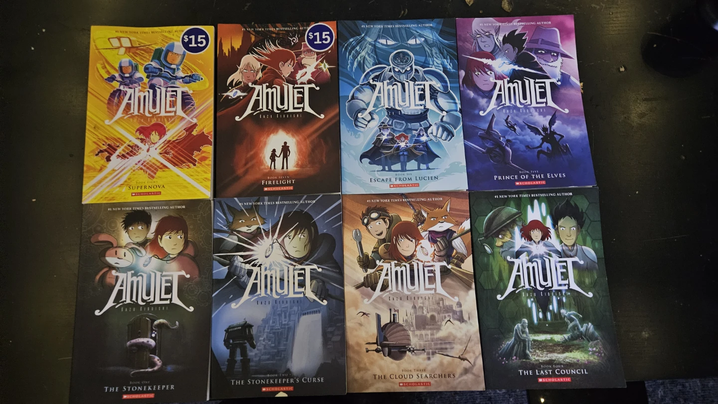 Amulet Graphic Novel Series -  (Books 1-8) - photo 2