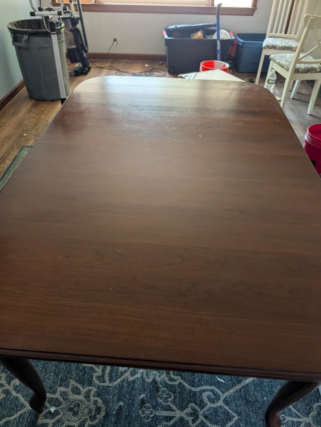 Amish made Dining Table with Hutch - photo 4