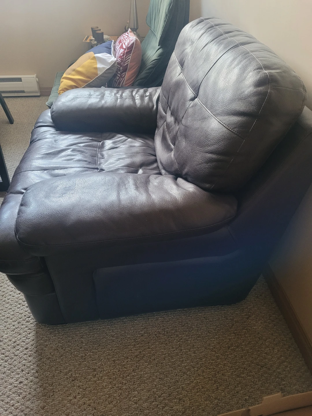 Brown Leather Armchair - photo 2