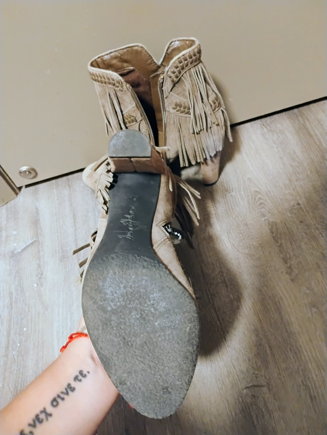 Sam Edelman Fringe Ankle Boots - photo 2