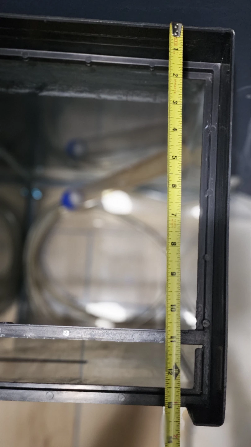 Glass Aquarium Tank with Tubing - photo 2