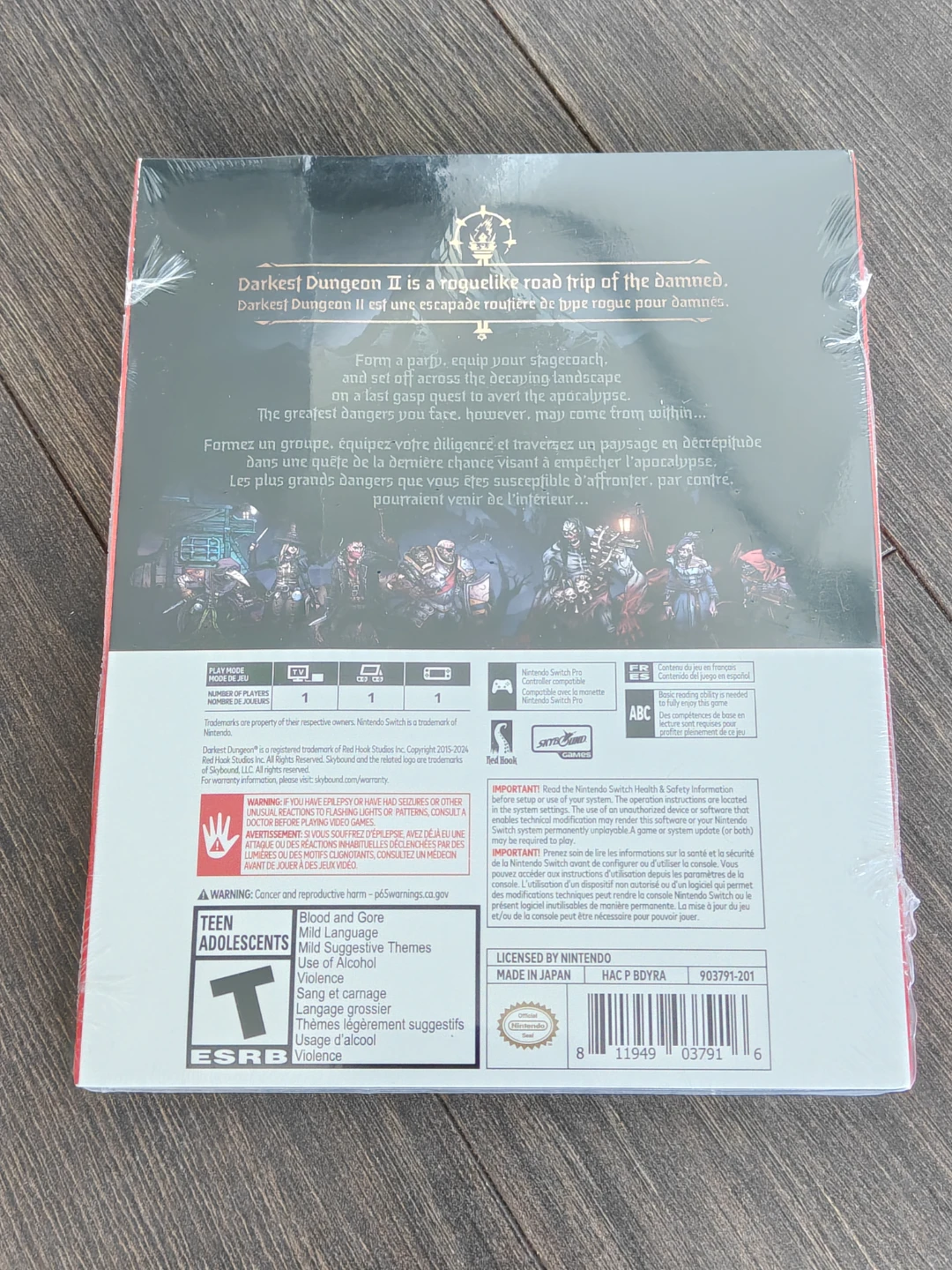 Darkest Dungeon 2 LE Nintendo Switch / Switch 2 Game (new) - photo 2