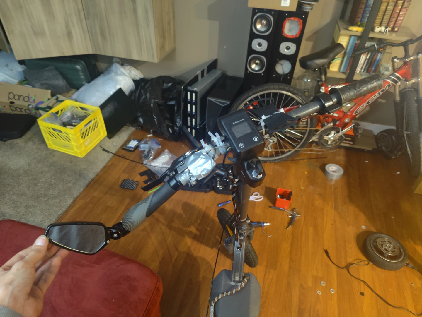 mercane widewheel electric scooter read disc - photo 2