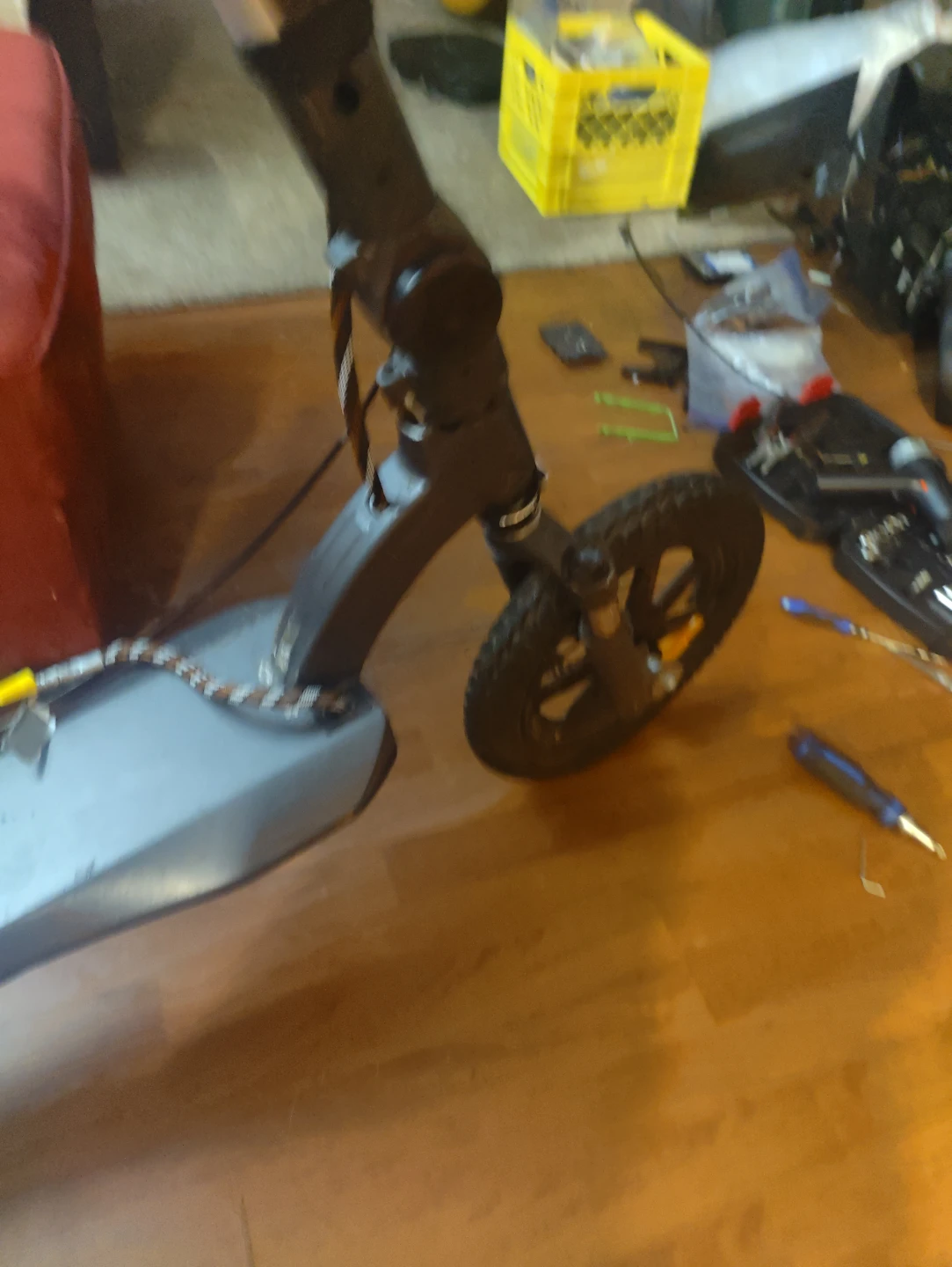 mercane widewheel electric scooter read disc - photo 3