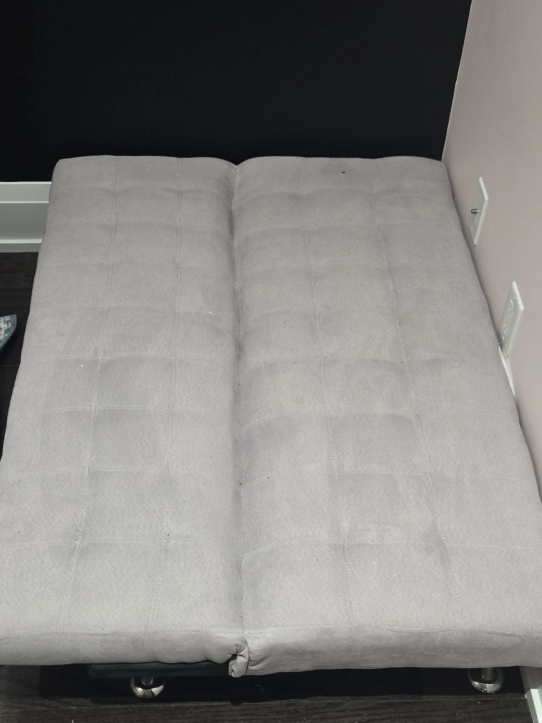 Kids Lavendar  Tufted Futon Sofa Bed/Bench