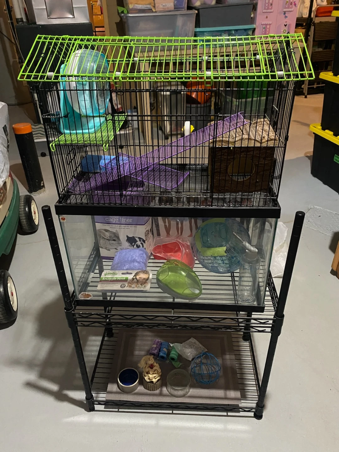 Hamster cages
