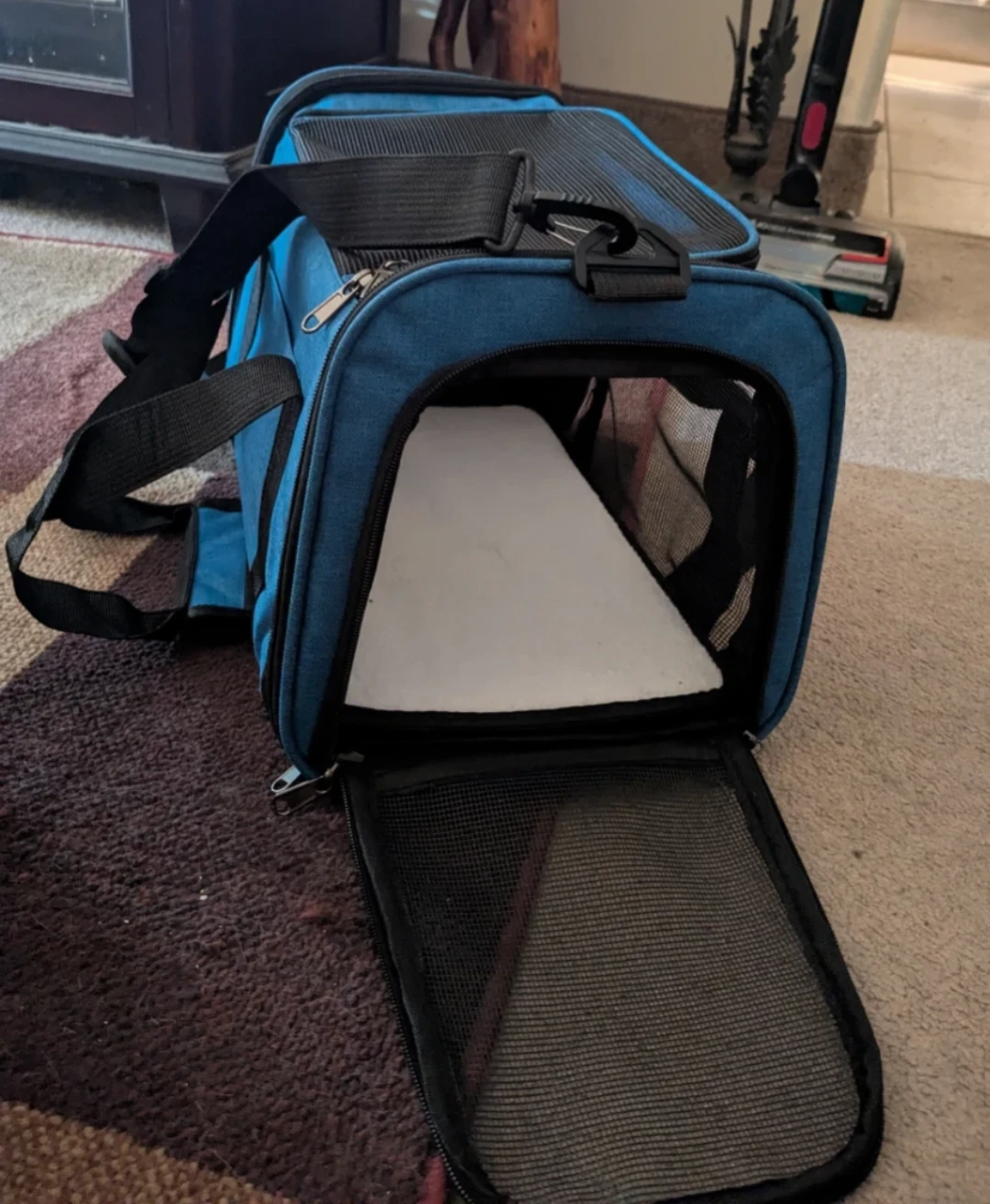 Blue Pet Carrier Bag - photo 5
