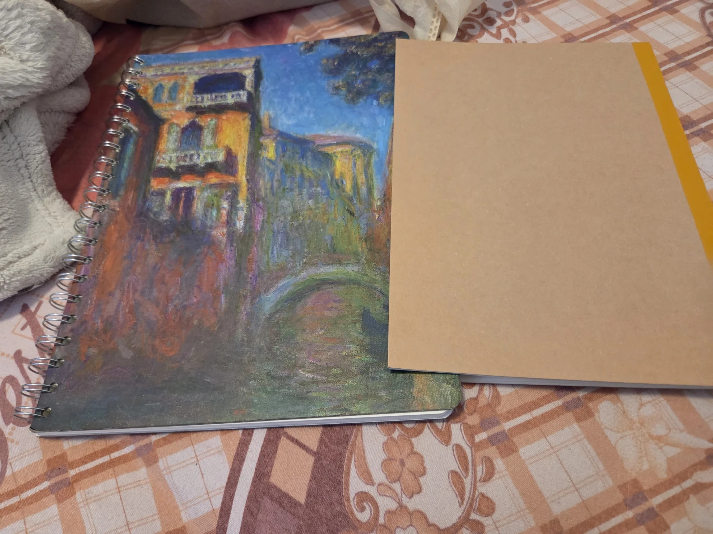 De Luxe Notebook - Monet Painting Cover