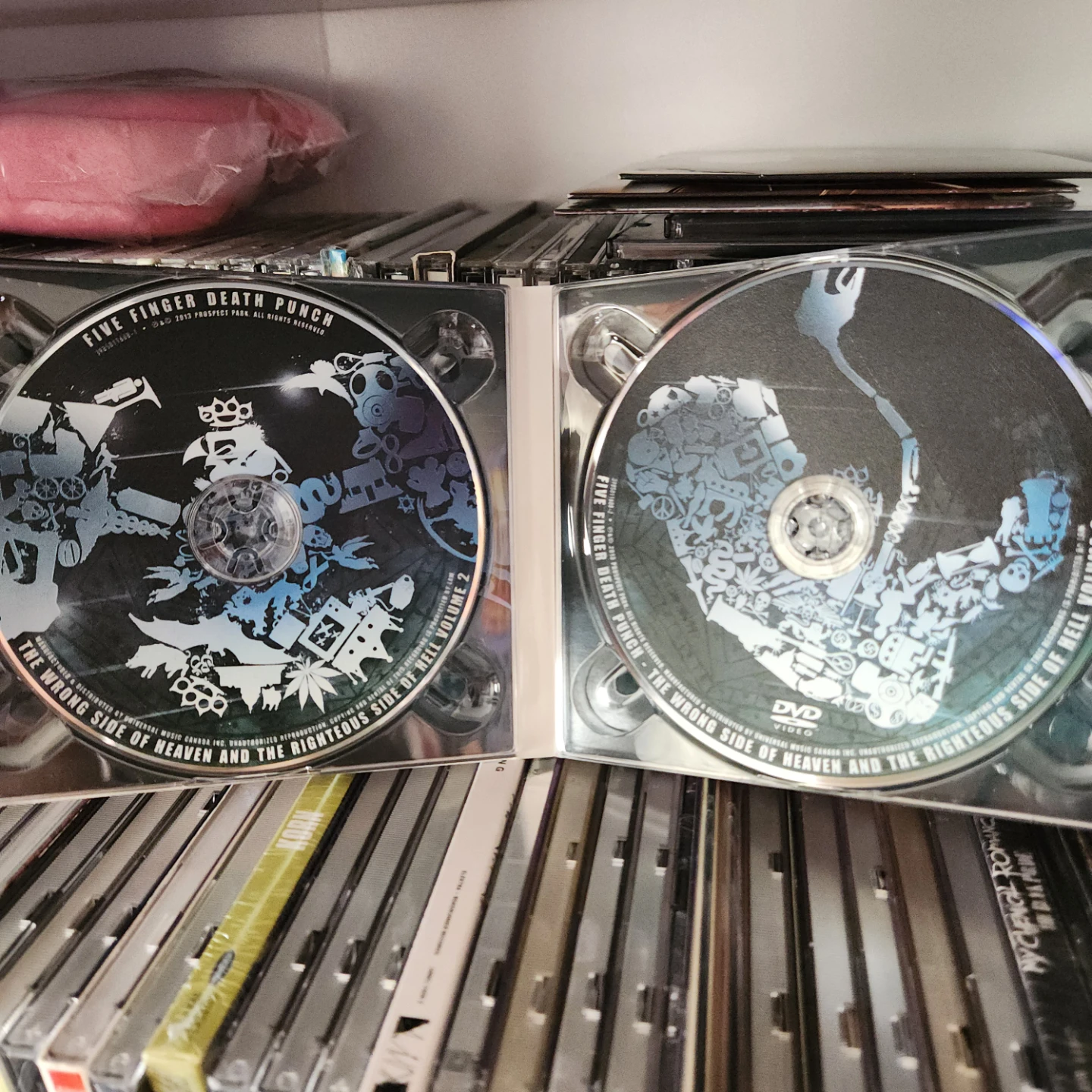 Five Finger Death Punch Deluxe Edition CD/DVD - photo 3