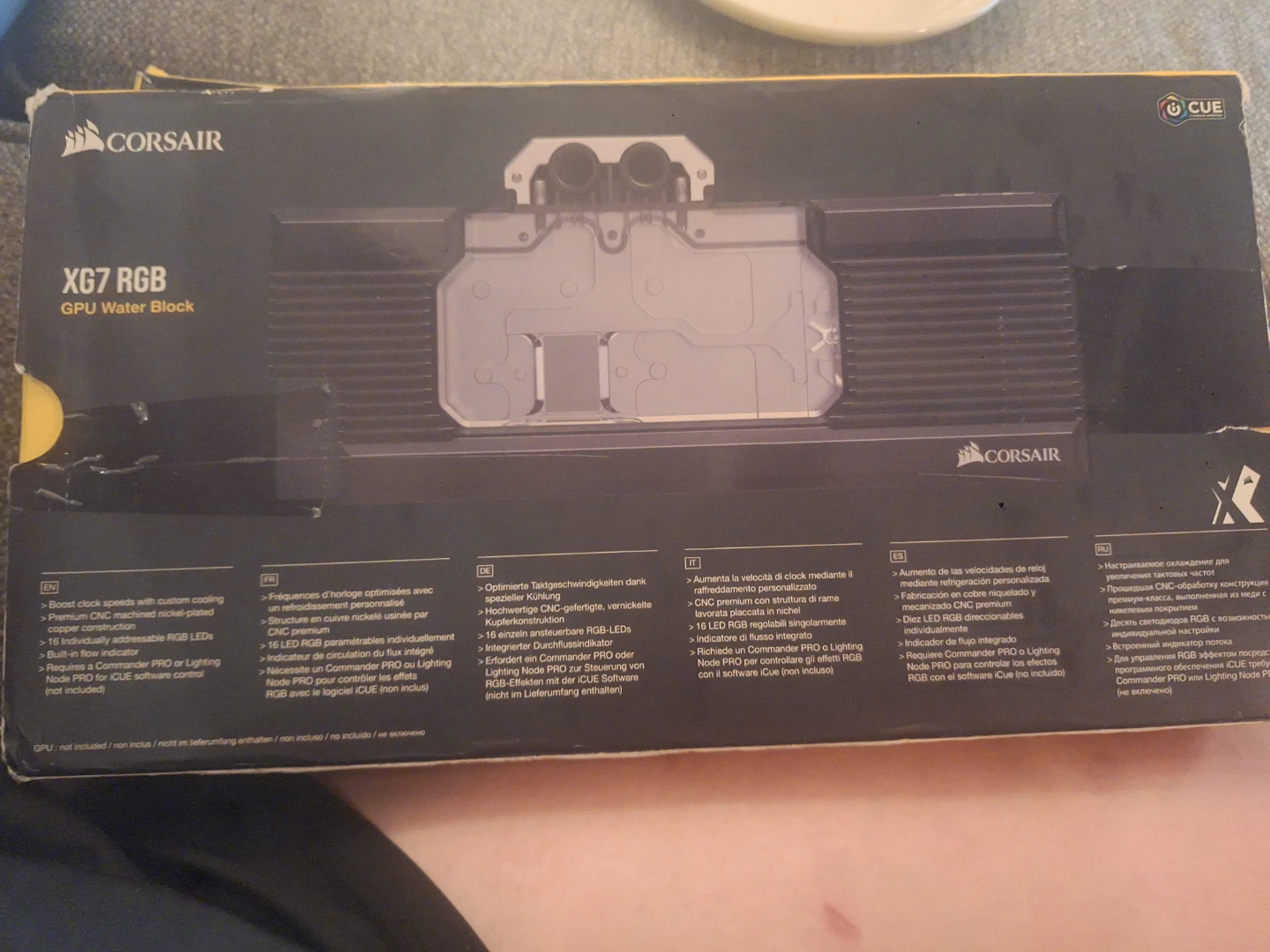 Corsair Hydro X Series XG7 RGB GPU Water Block - photo 2