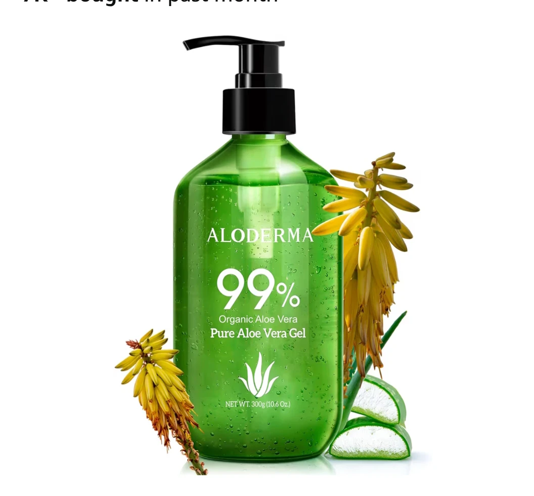 Aloderma 99% Organic Aloe Vera Pure Gel 300g