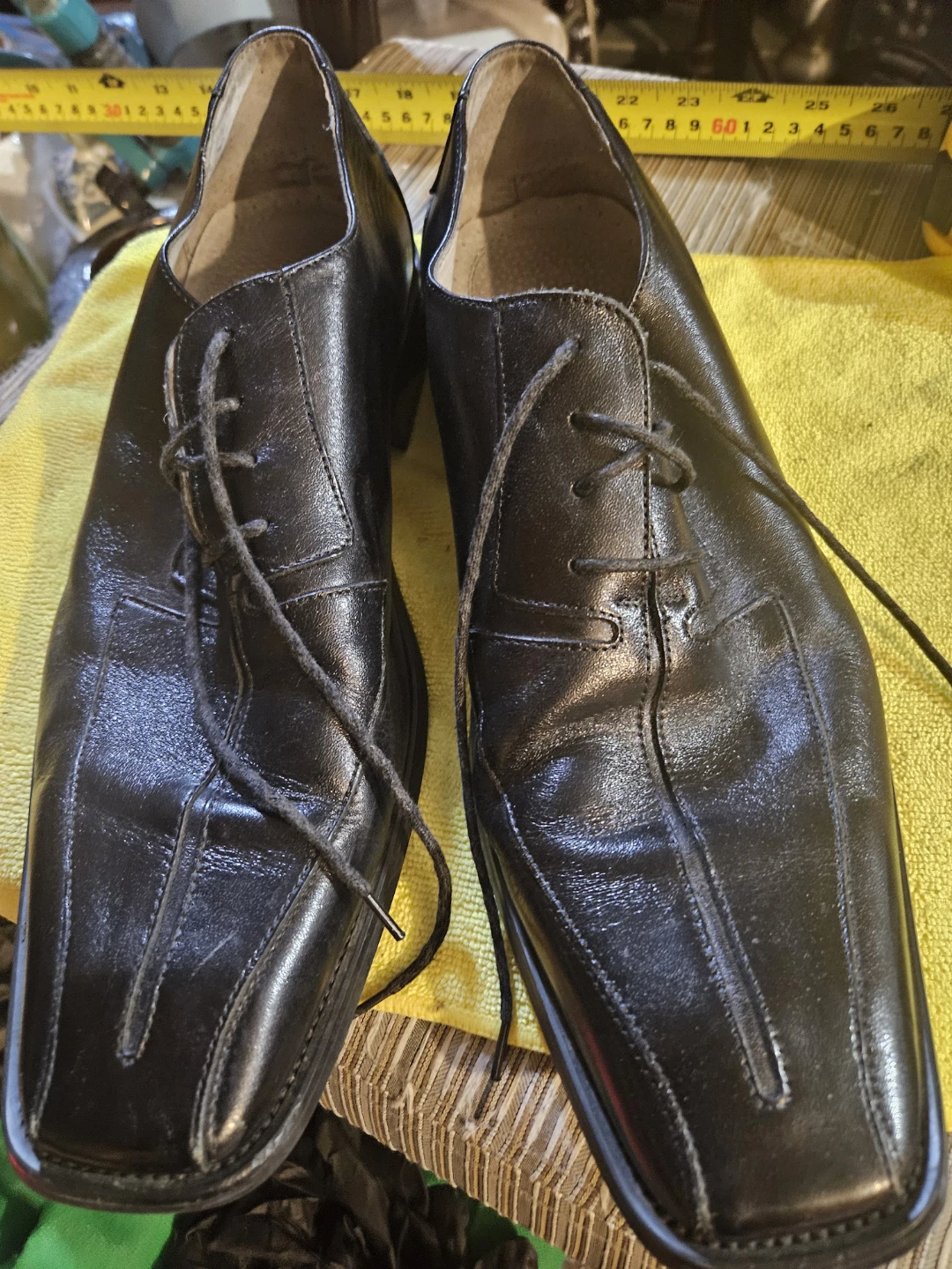 Stacy Adams Black Leather Dress Shoes - photo 5
