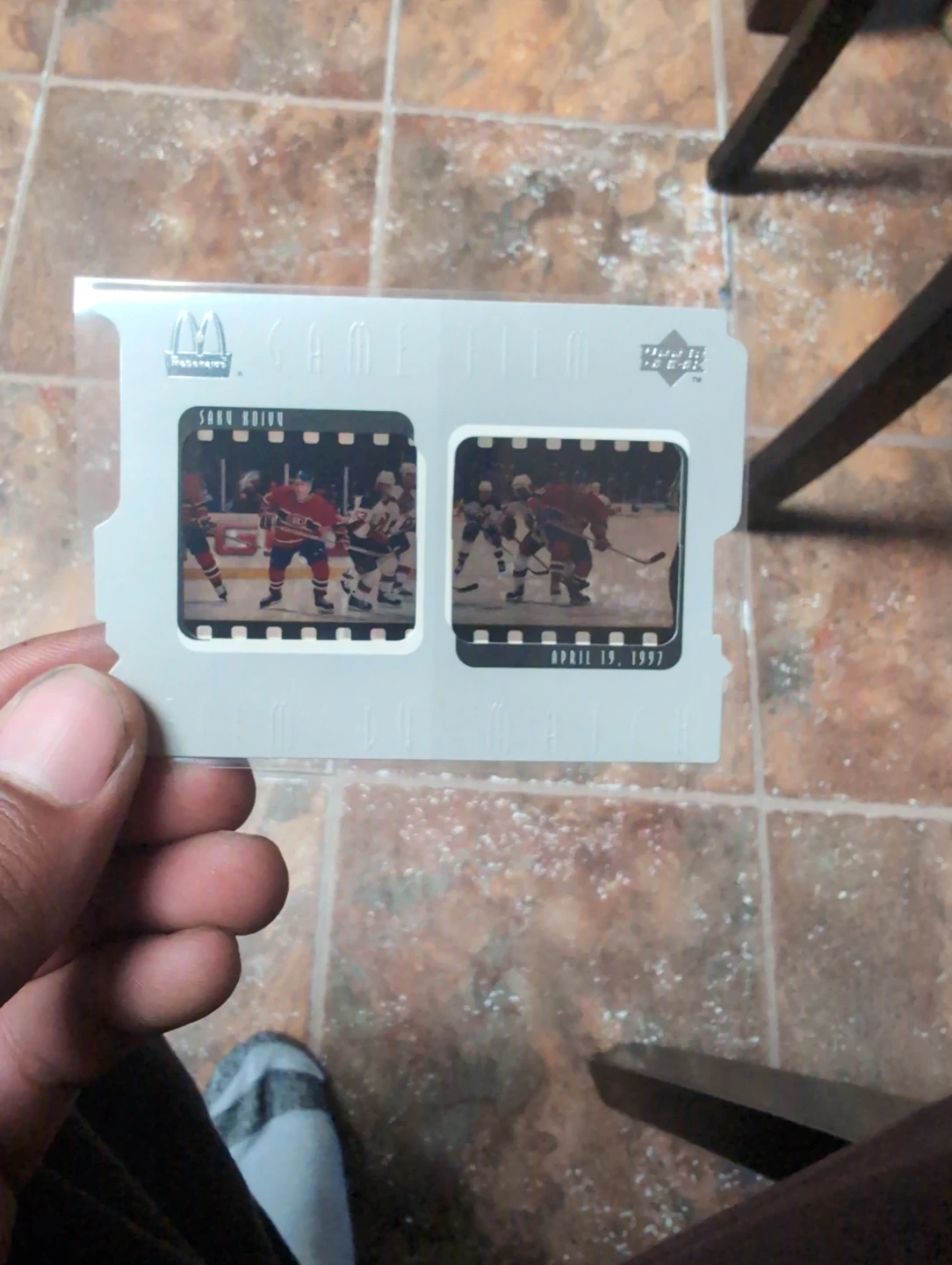 Game film hockey cards - photo 2