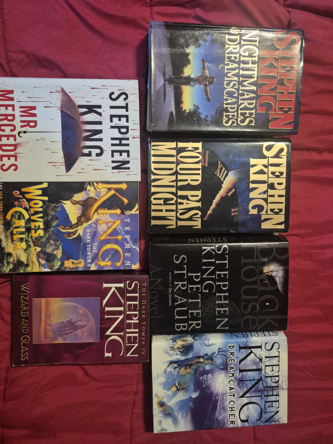 7 Stephen King Books - Various Titles