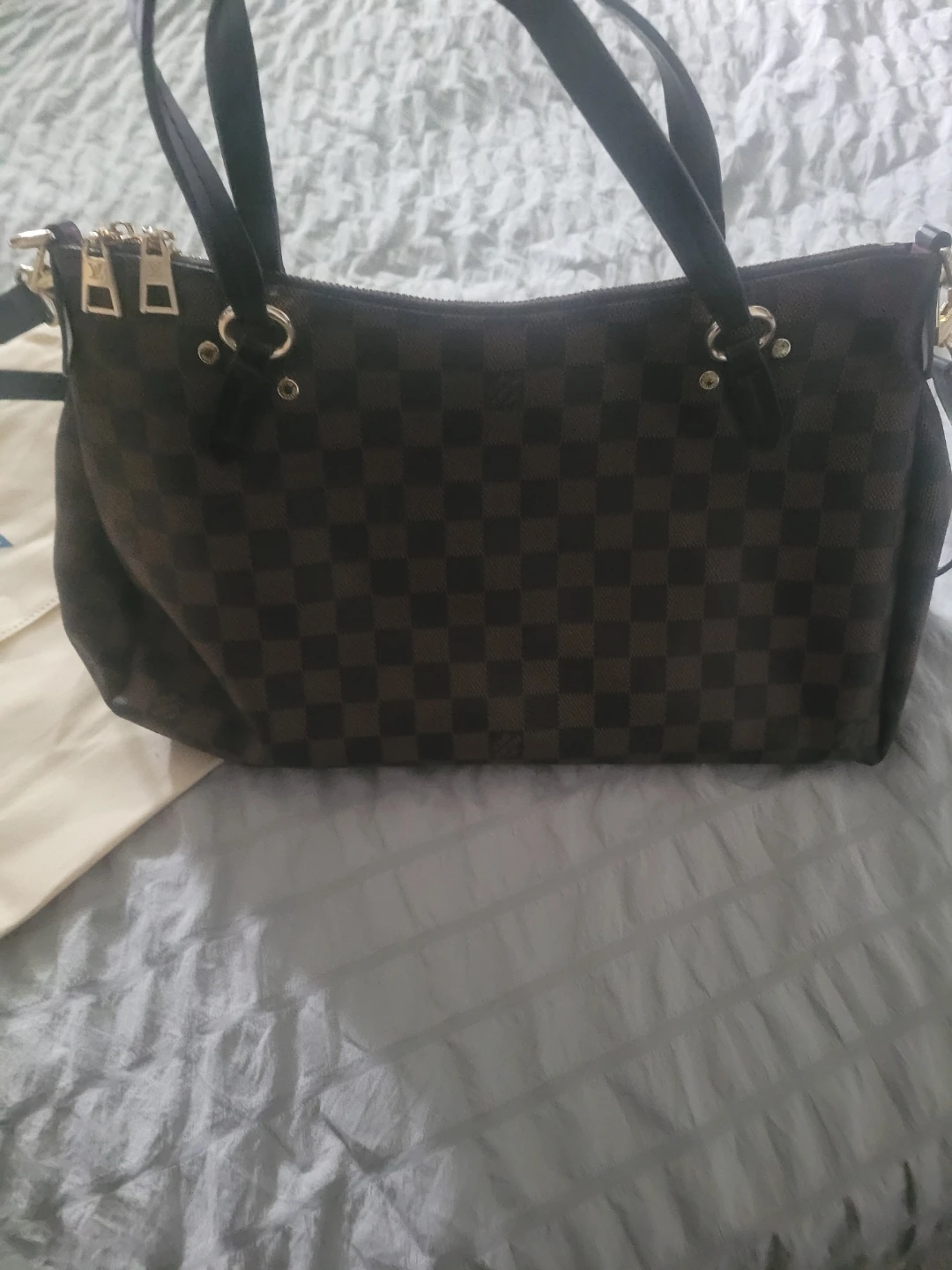 Louis Vuitton Damier Ebene Speedy 30 Handbag