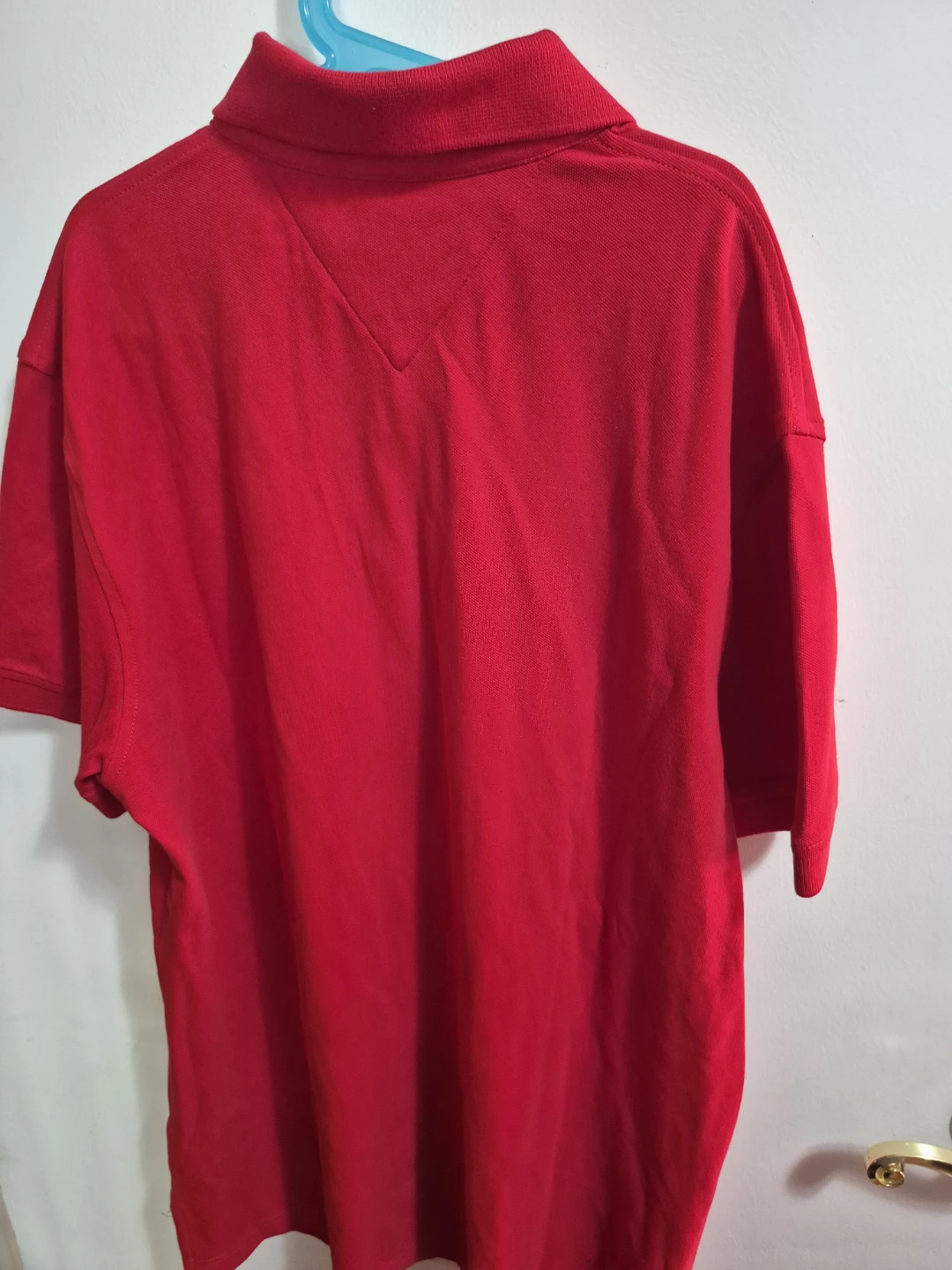 Tommy Hilfiger Red Polo Shirt Size M - photo 3
