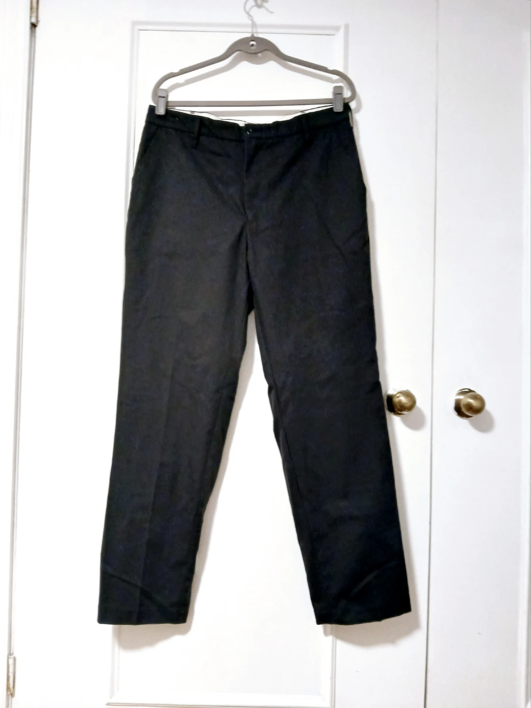 UniFirst Black Work Pants Men 36x32