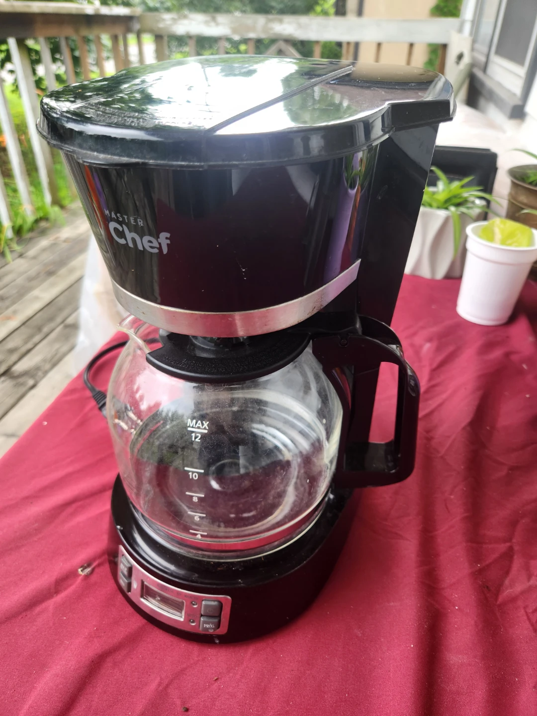 Master Chef 12-cup Coffee Maker