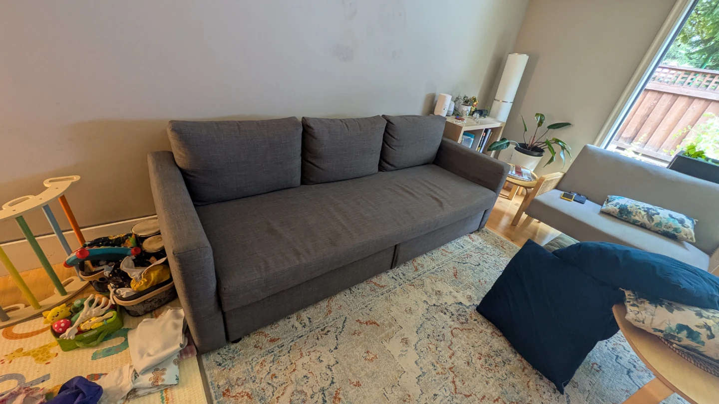 IKEA Friheten Grey Sofa Bed with Storage