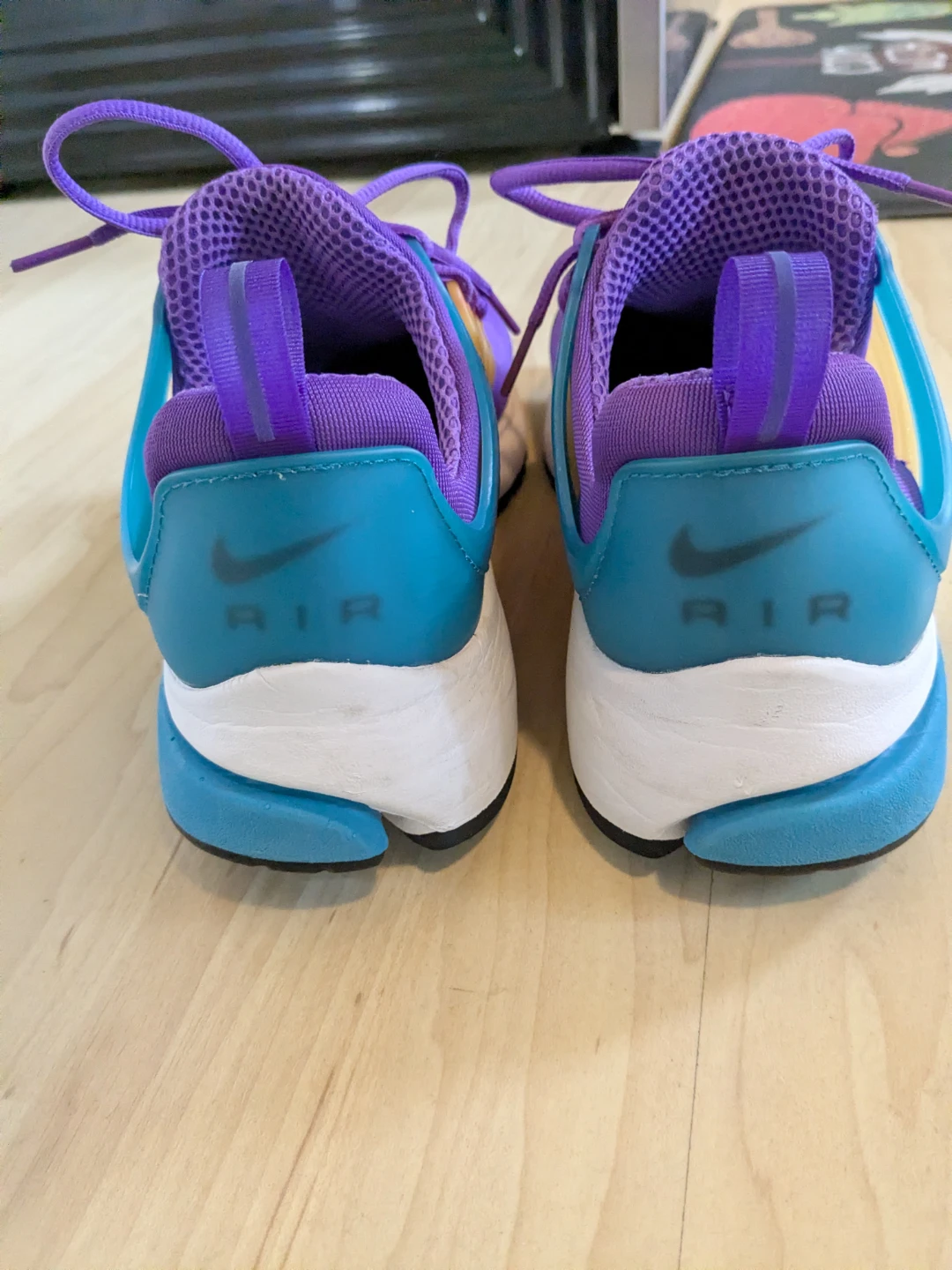 Nike Air Presto Wild Berry Fierce Purple Cyber Teal - photo 4
