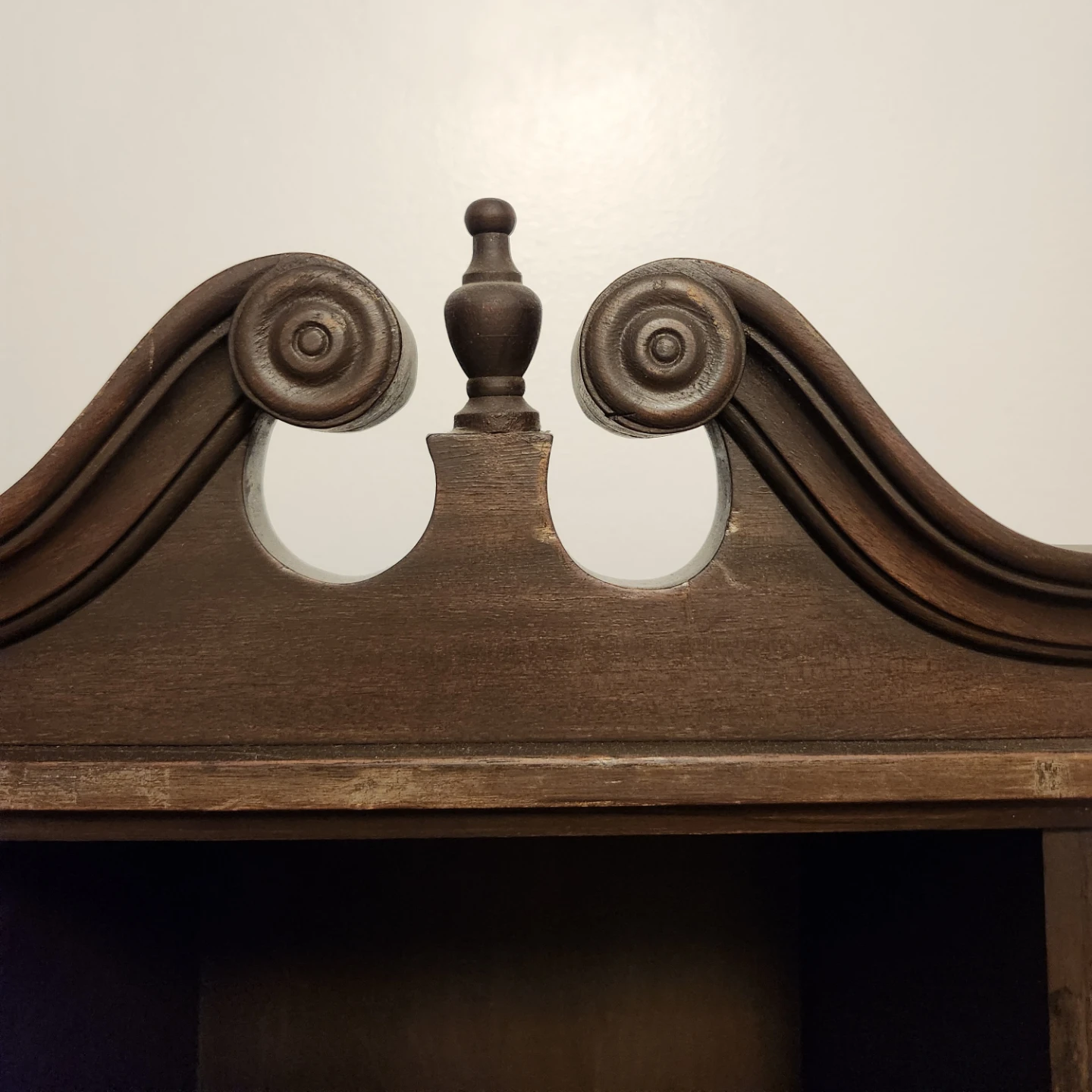 Tall Dark Wood Bookcases (Set of 2) - photo 2