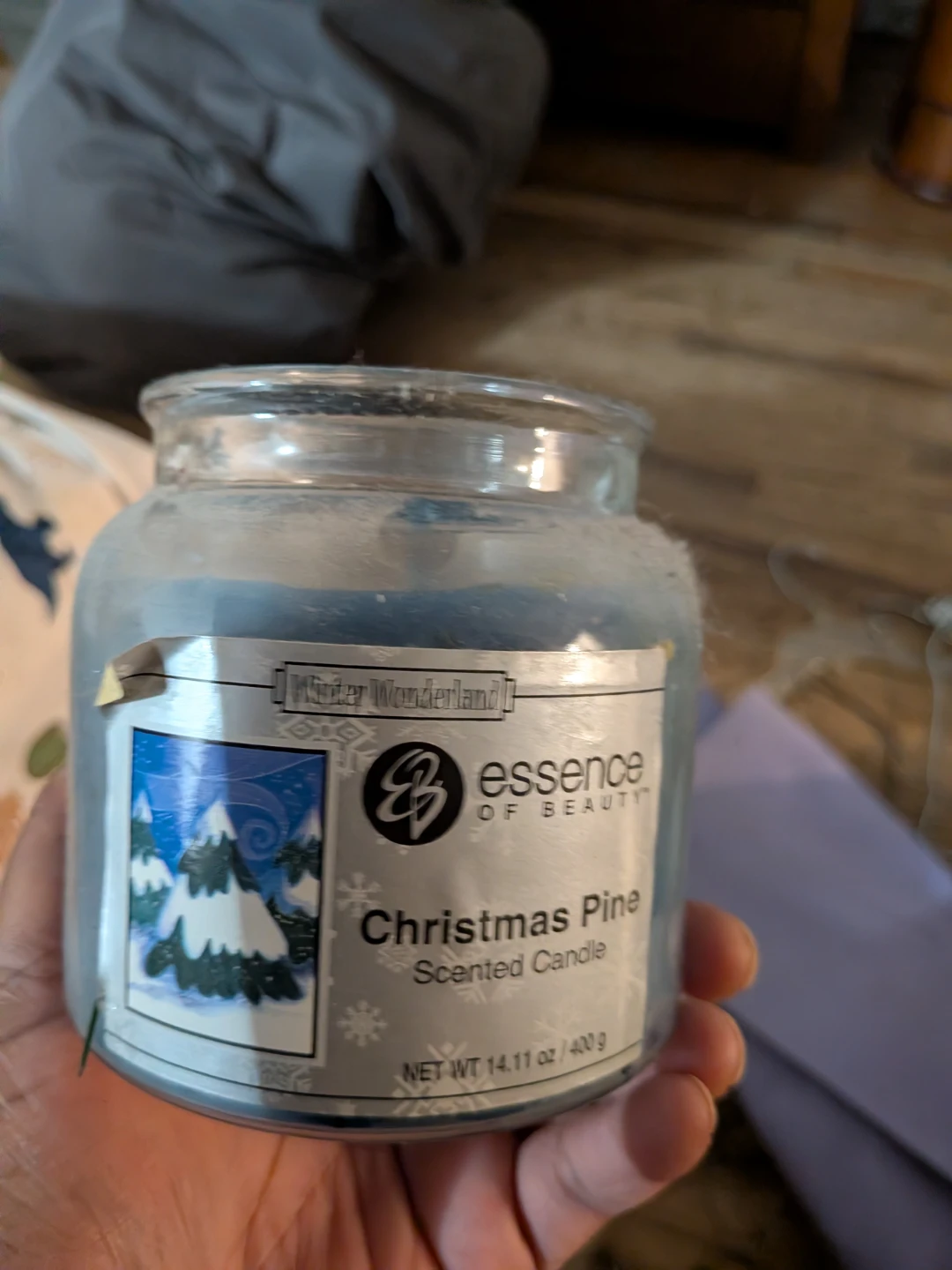 Essence of Beauty Christmas Pine Scented Candle