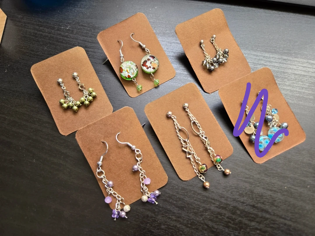 Dangle Earrings $7 Each - photo 2