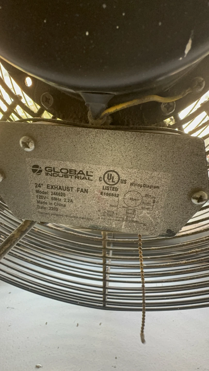 Global Industrial 24" Exhaust Fan - photo 2