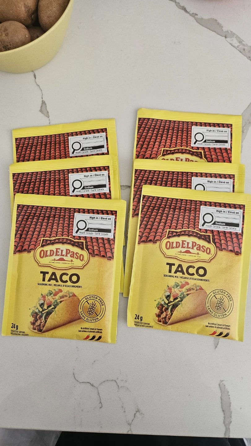 Old El Paso Taco Seasoning Mix - 6 Pack