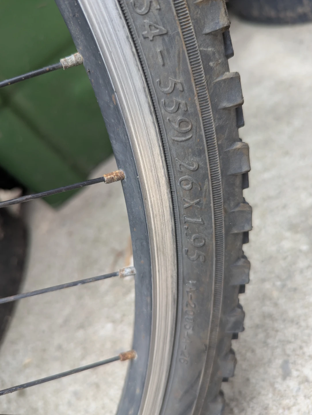 26" Bike Wheels with Shimano Mega Range Freewheel - photo 3