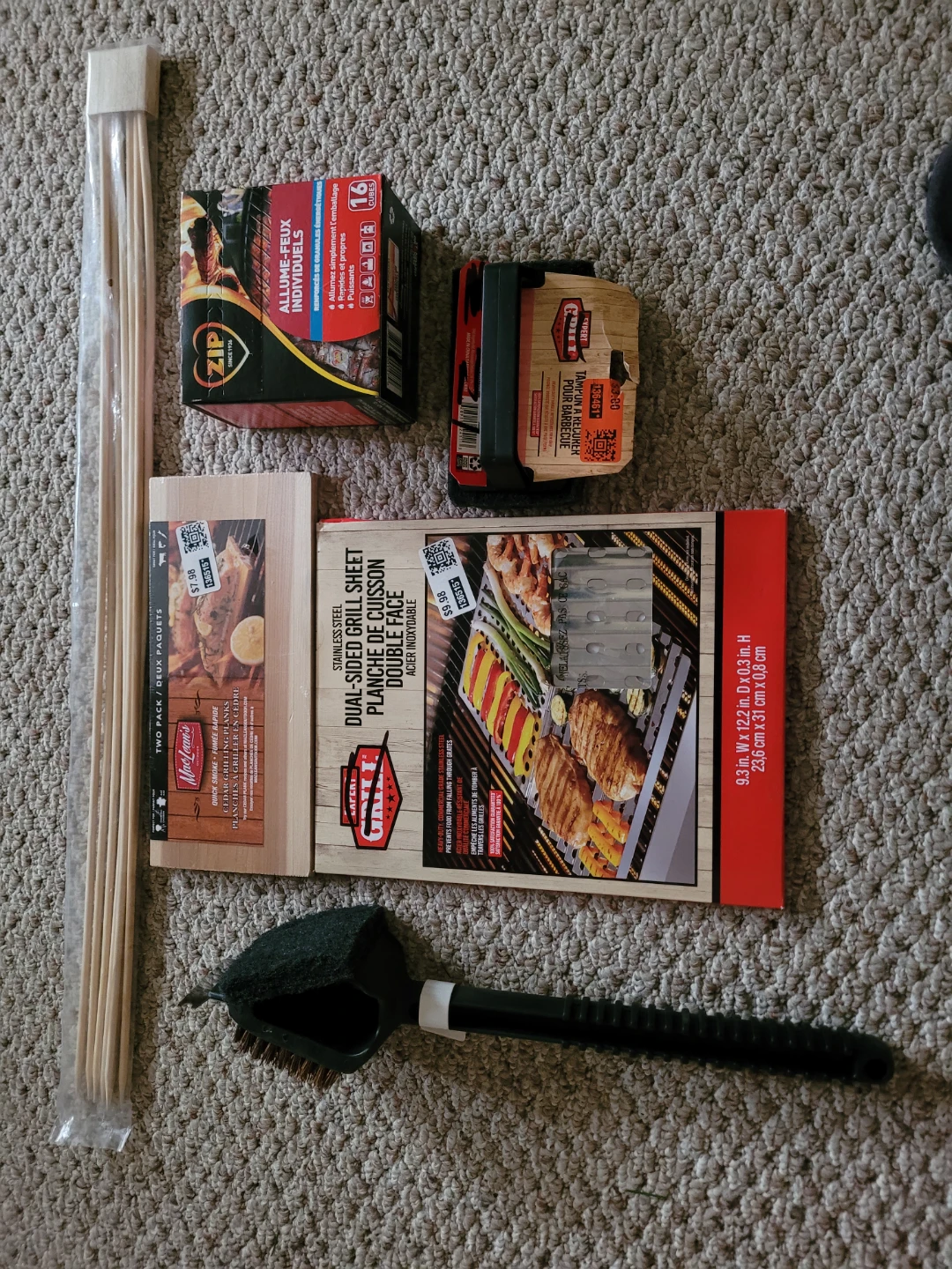 Various bbq items