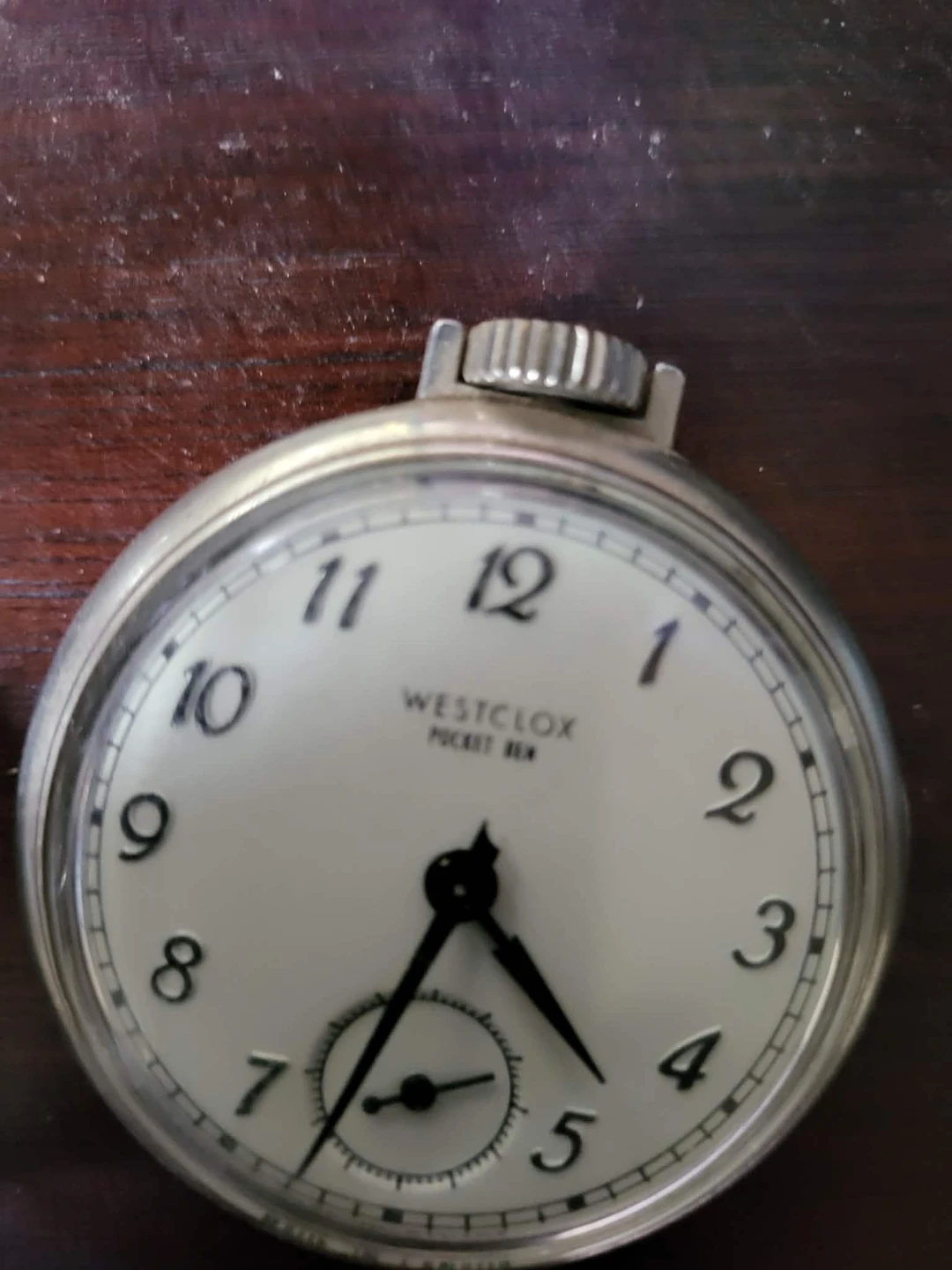 Westclox Pocket Watch with Chain - photo 5