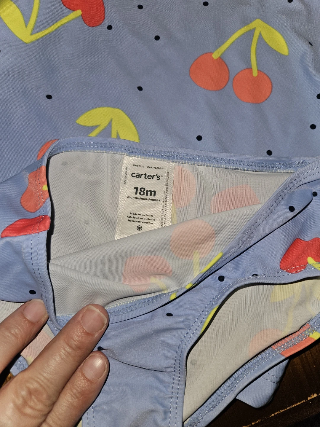Girls Swimsuit Sz 18m - photo 2