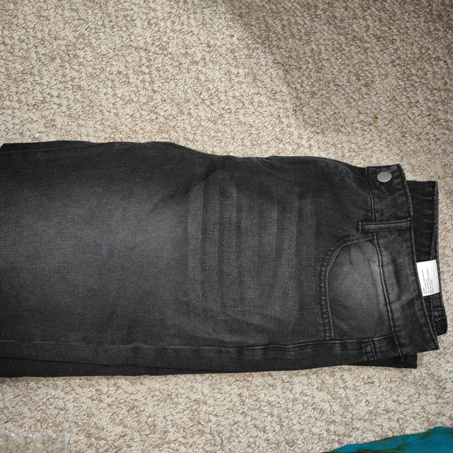 Black Wide-Leg Jeans - photo 5