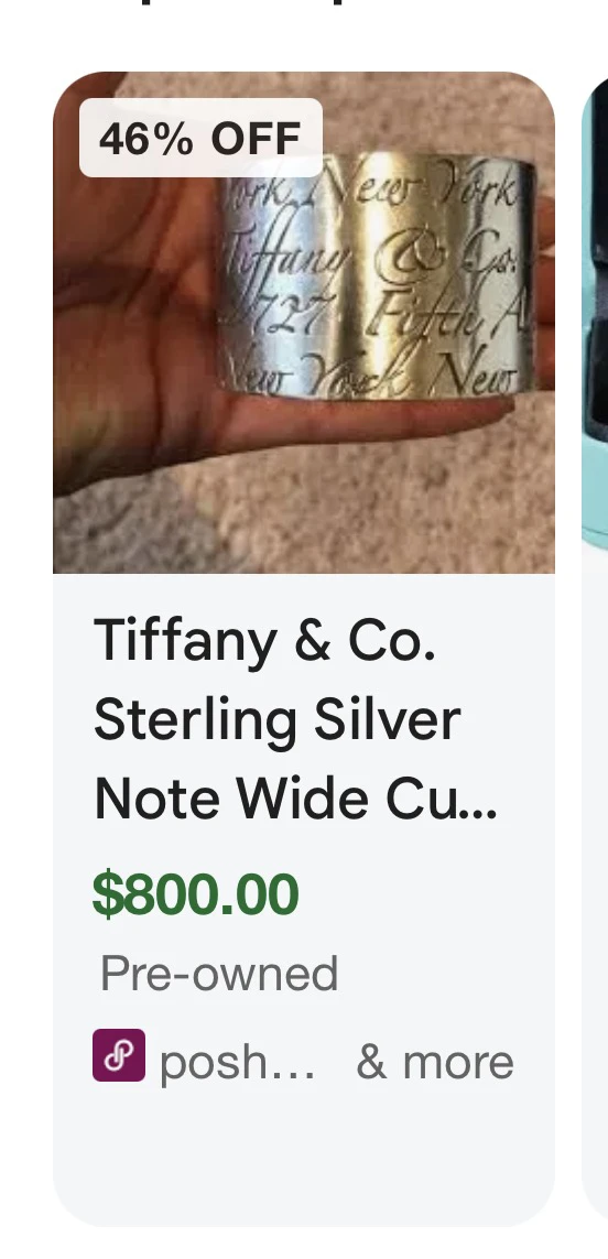 Tiffany & Co. Sterling Silver Bracelet - photo 3