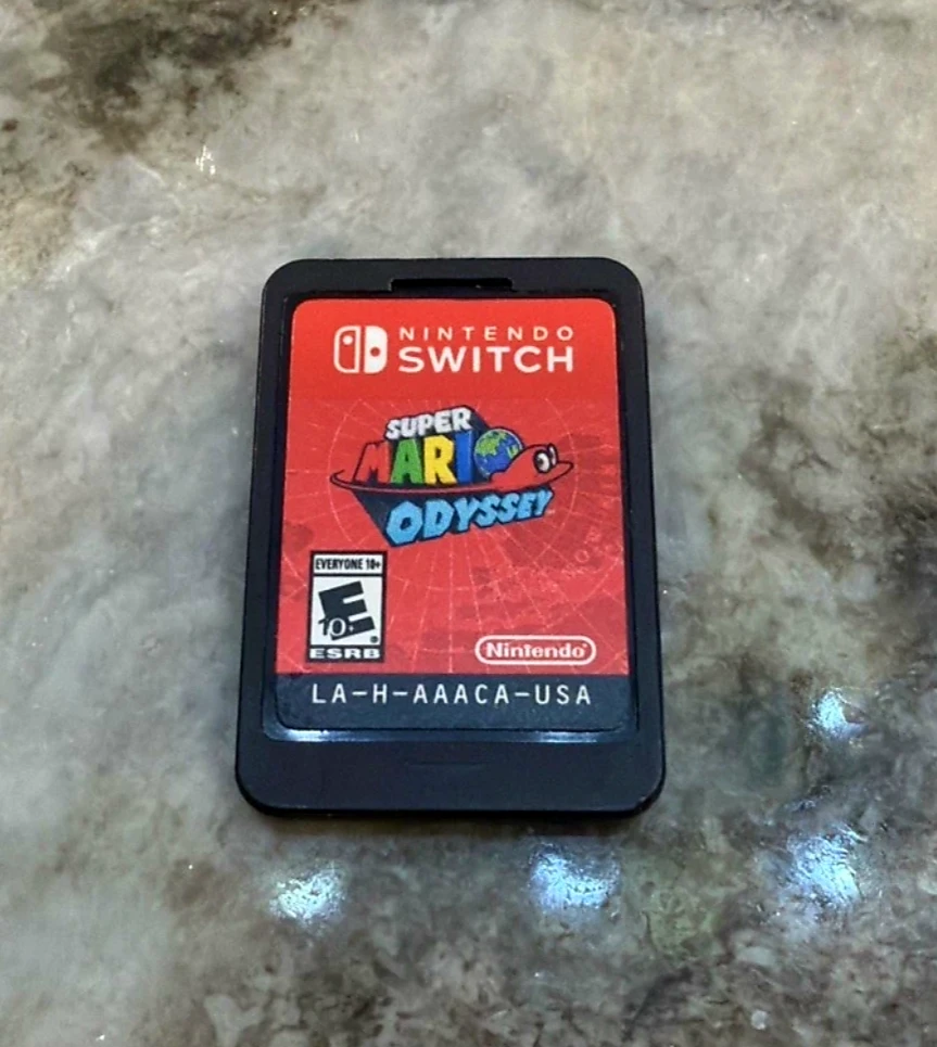 Nintendo Switch Super Mario Odyssey Game Cartridge