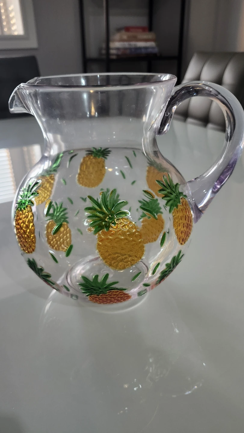 Clear Pineapple Pitcher