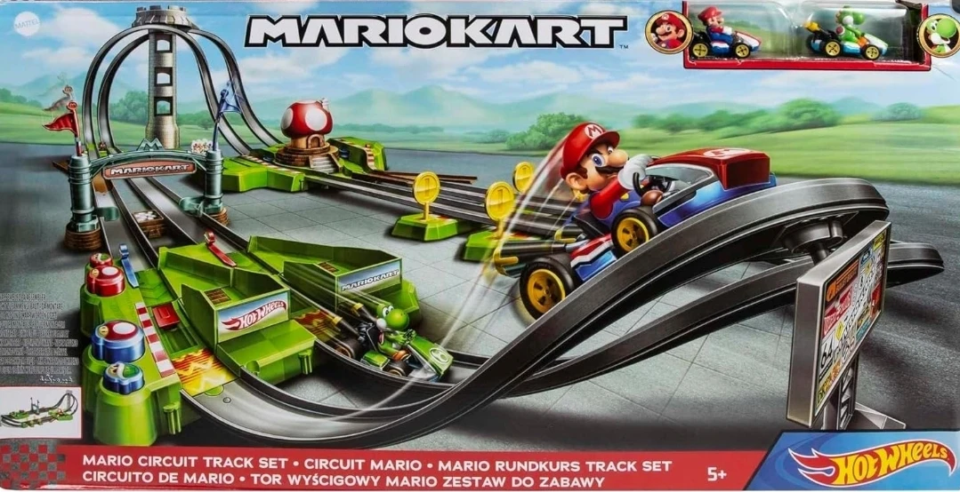 Hot Wheels Mario Circuit Track Set - photo 5