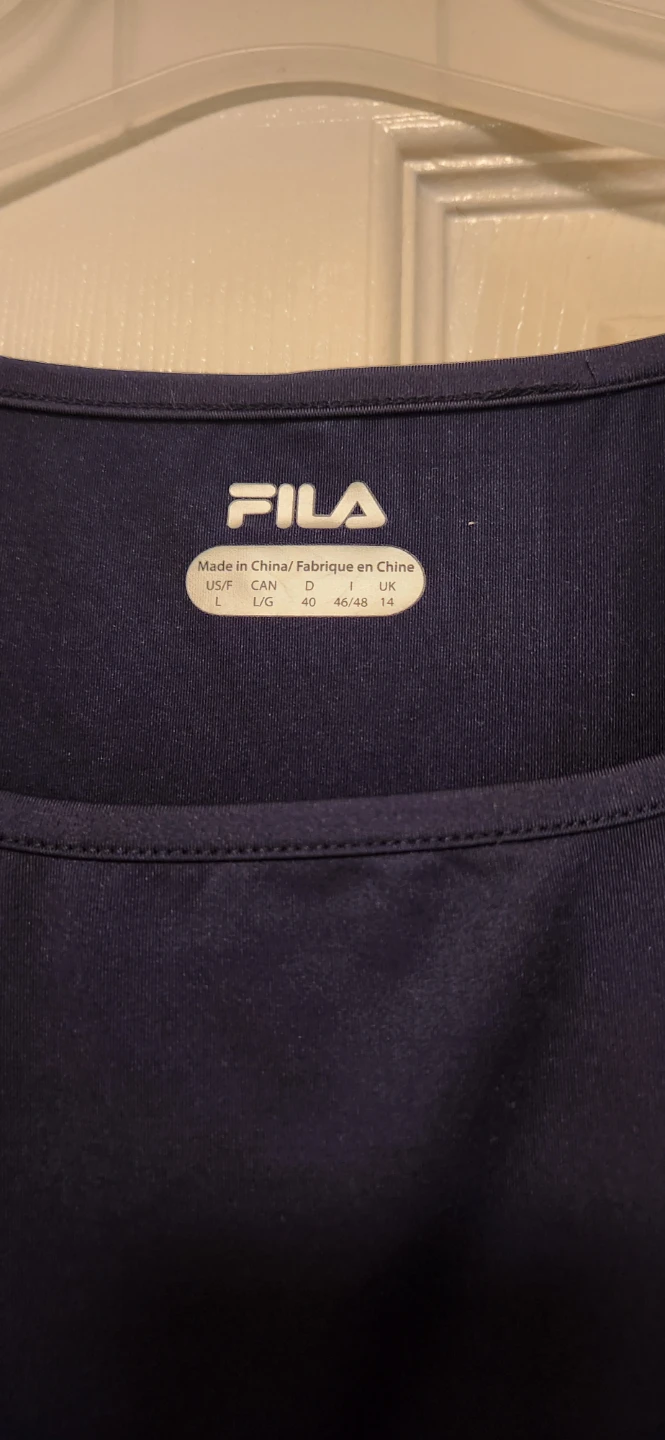 Fila Navy Sleeveless Athletic Top - photo 2