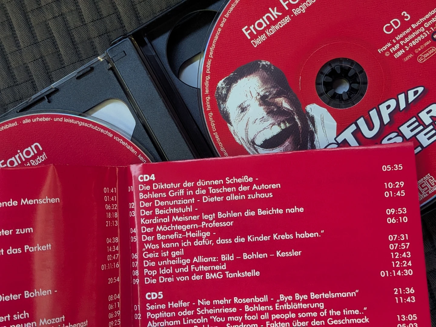 Stupid dieser Bohlen Hörspiel mit Musik CD Box Set - photo 2