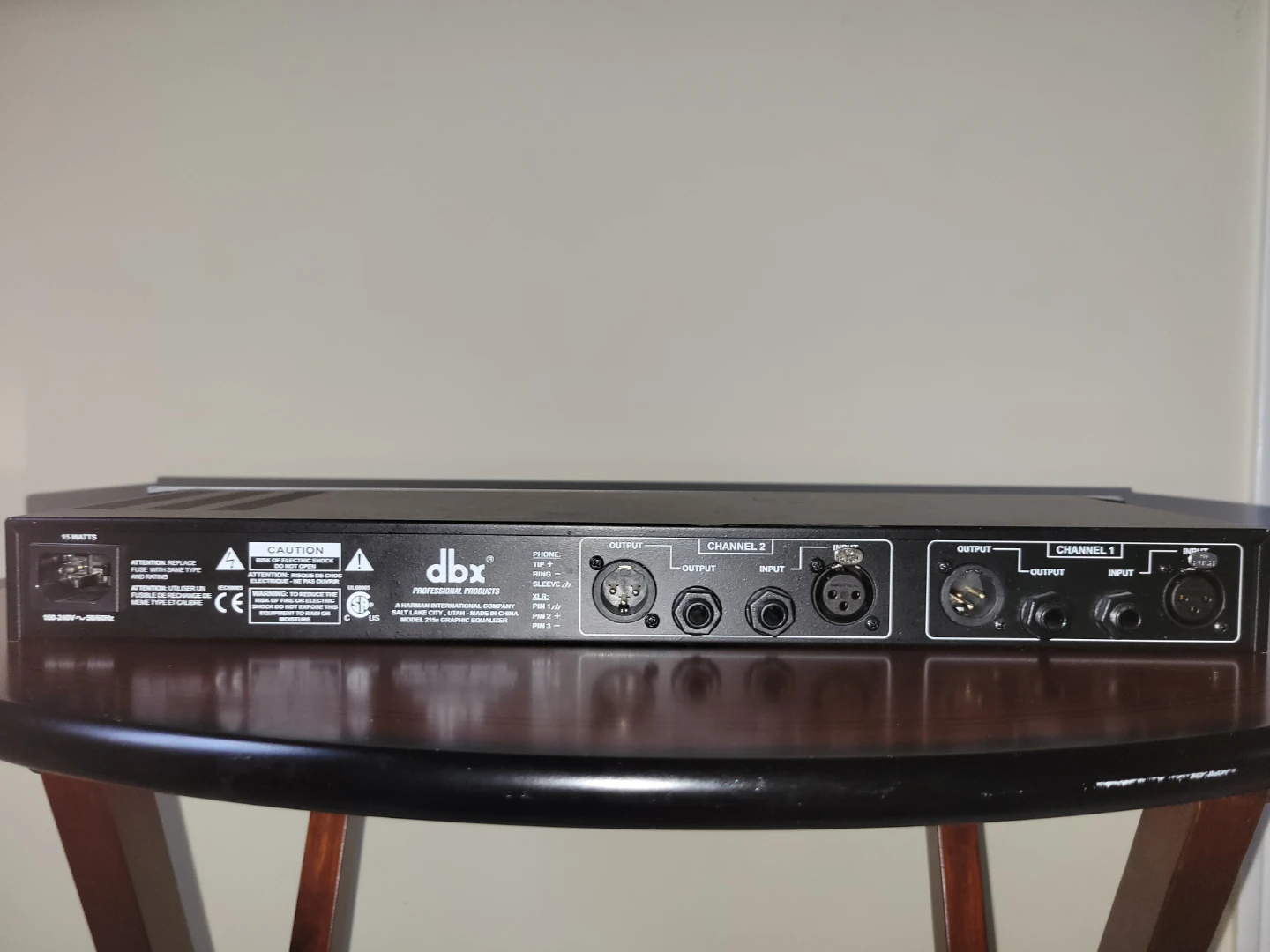 dbx 215s Stereo Graphic EQ / Equalizer - photo 4