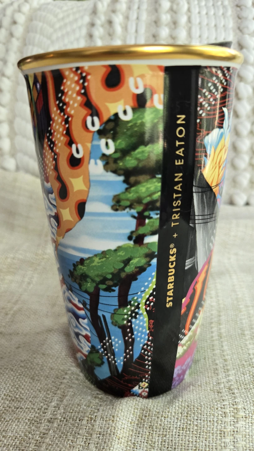 Collectible Starbucks + Tristan Eaton Travel Mug - photo 3