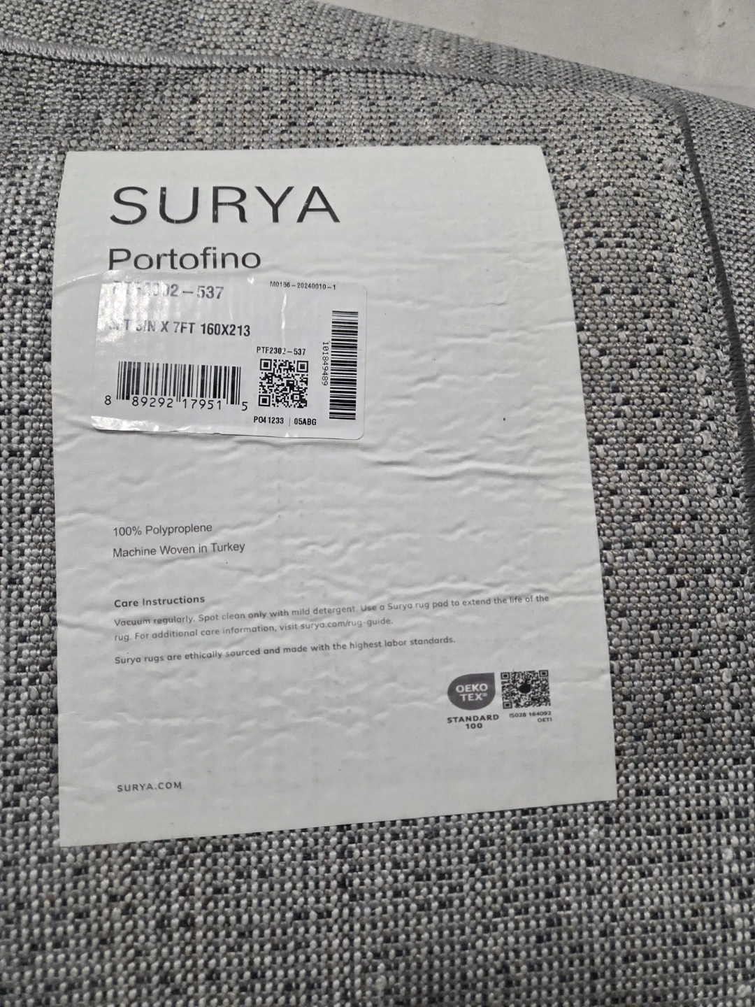 Surya Portofino Rug 5'3" x 7' - photo 3