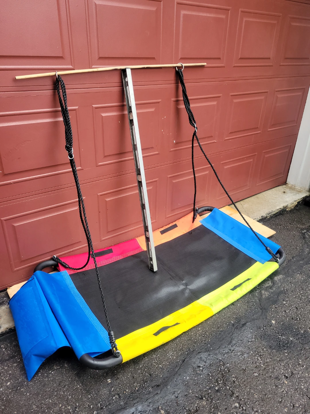 Rainbow Swing Seat with Ropes big