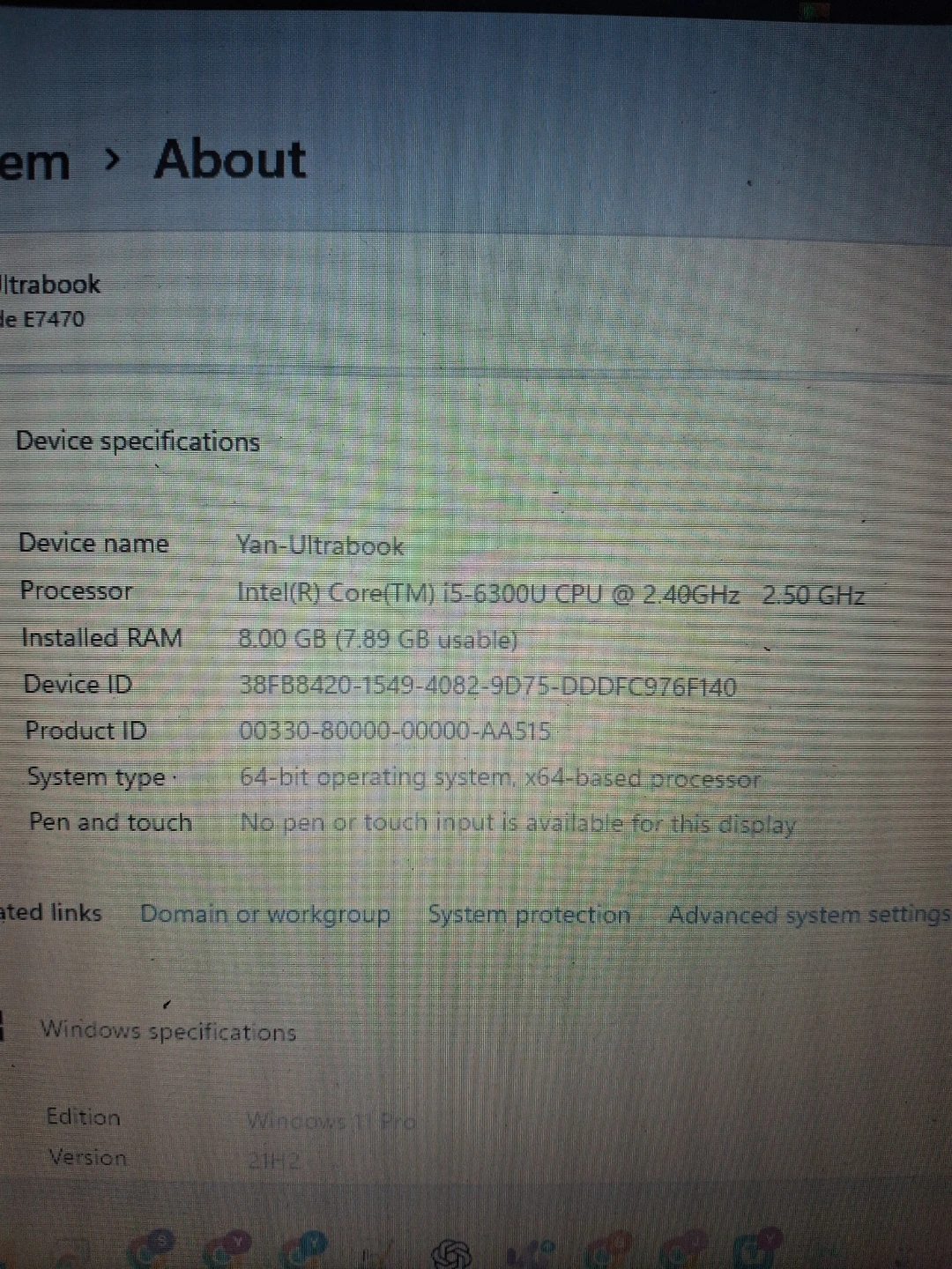 Dell Latitude E7470 Ultrabook