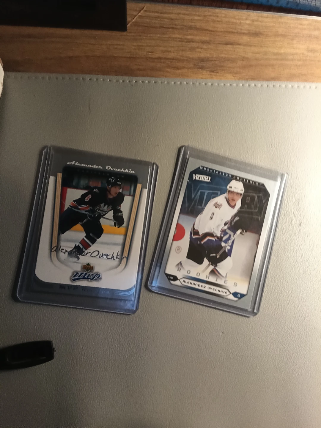 Alexander Ovechkin MVP and Victory Rookie Cards 2005-06