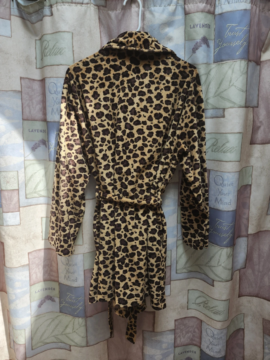 Copelli New York 🐆 Leopard Print Robe 🛀 - photo 3
